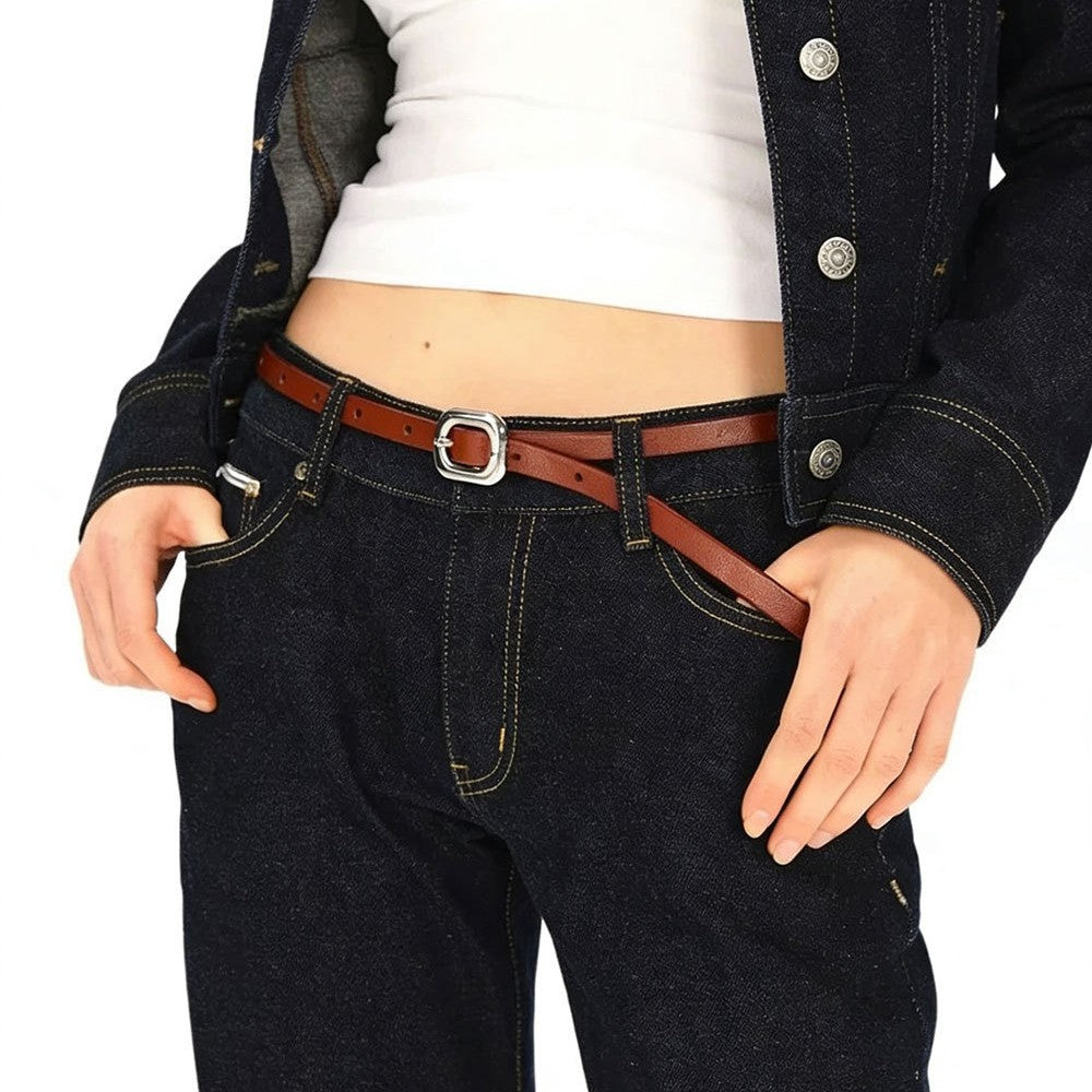 Blavique PU Leather Belt for Women and Men